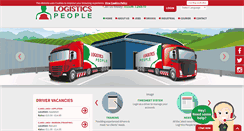 Desktop Screenshot of logisticspeople.co.uk